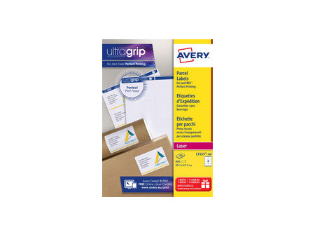 AVERY Etiquette d'expédition, 99,1 x 67,7 mm, blanc