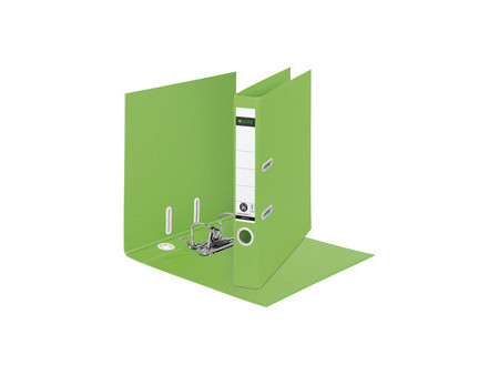 LEITZ Classeur Recycle, 180 degrés, 80 mm, jaune