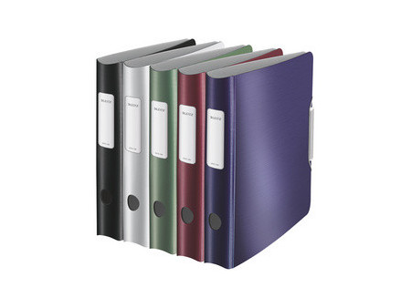 LEITZ Classeur Active Style, 180 degrés, 80 mm, bleu titan