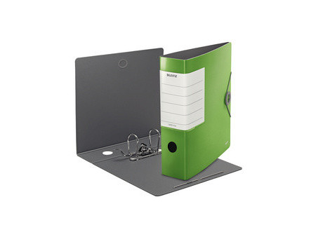 LEITZ Classeur Solide, 180 degrés, 82 mm, vert clair