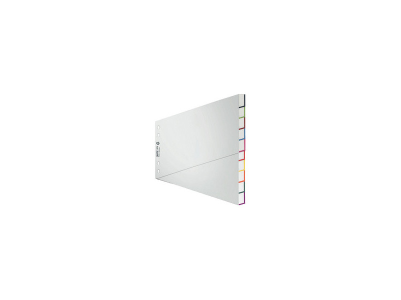LEITZ intercalaire en plastique, blanc, A4 extra large,
