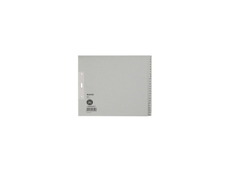 LEITZ Intercalaires en papier naturel, numéroté, A4+, 26 - 5