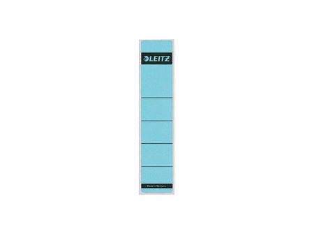 LEITZ Etiquette pour dos de classeur, 39 x 192 mm, bleu
