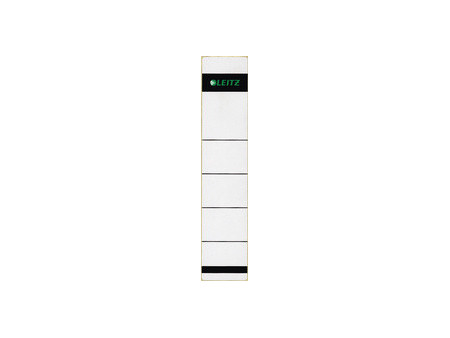 LEITZ Etiquette pour dos de classeur, 39 x 192 mm, gris