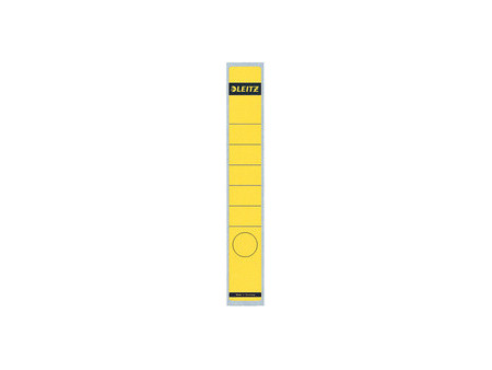 LEITZ Etiquette pour dos de classeur, 39 x 285 mm, jaune