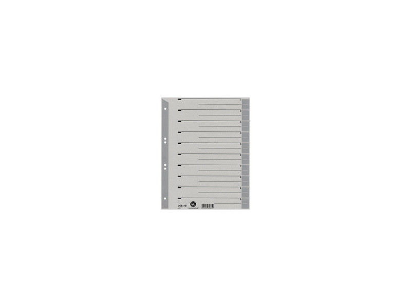 LEITZ Intercalaires, format A4 extra large, en carton solide