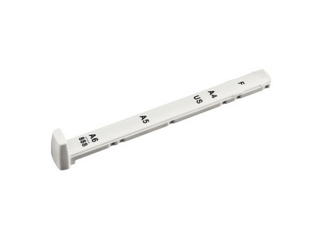 LEITZ réglette de guidage Nexxt pour perforateur, gris clair