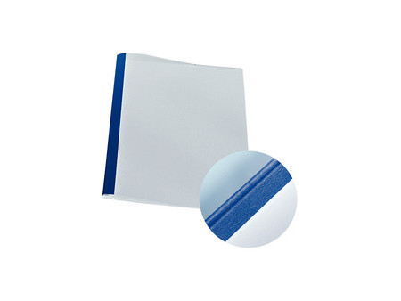 LEITZ chemise à reliure thermique aspect lin, format A4,