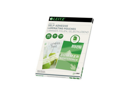 LEITZ Pochette de plastification, A4, brillant, 160 microns