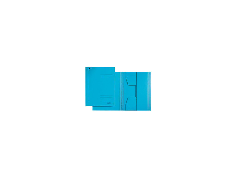 LEITZ chemise-trieur, format A5, carton, 320 g/m2, bleu