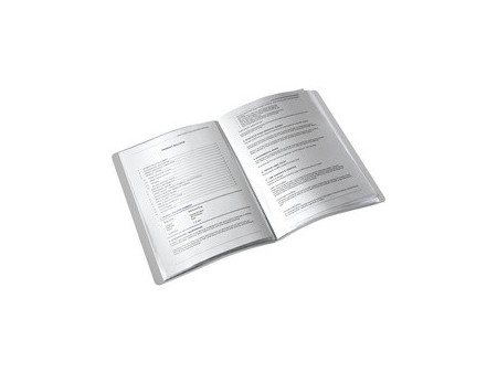 LEITZ Protège documents Style, format A4, PP, bleu titane