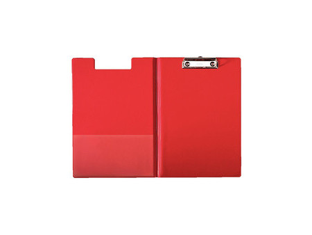 LEITZ Porte-bloc à pince avec rabat, A4, couverture PP, bleu