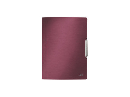 LEITZ Chemise à élastique Style, A4, PP, blanc arctique
