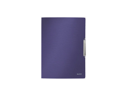 LEITZ Chemise à élastique Style, A4, PP, bleu titan