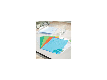 LEITZ pochette transparente Standard, A4, en PP, granuleux