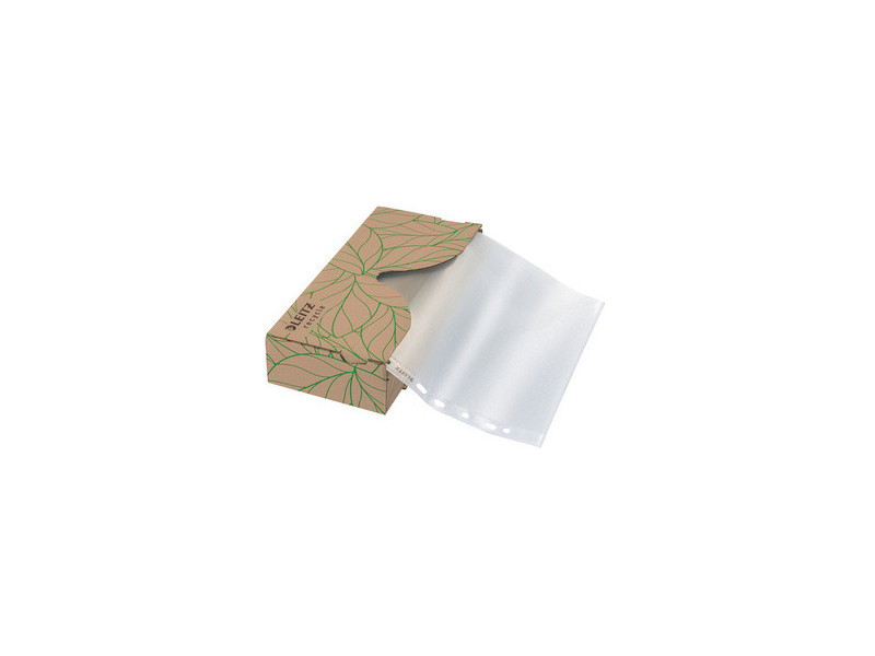 LEITZ Pochette perforée Recycle, A4, PP, grainé, 0,07 mm