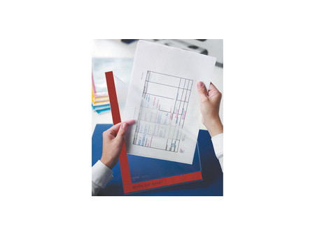 LEITZ Pochette transparente Desk Free, A4, en PP, granuleux