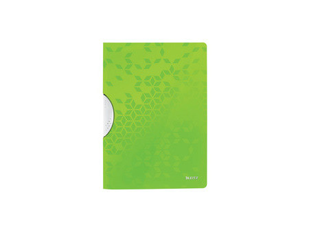 LEITZ Chemise à clip WOW ColorClip, A4, PP, jaune métallisé
