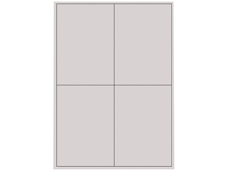 Kores Etiquette universelle, 105 x 48 mm, blanc