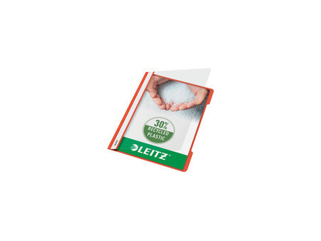 LEITZ chemise à lamelle Standard, format A4, PP, blanc,