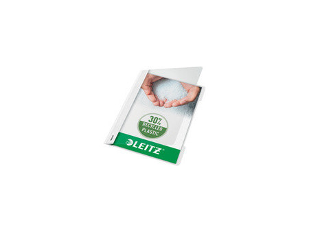 LEITZ chemise à lamelle Standard, format A4, PP, rouge clair