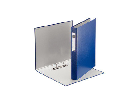 LEITZ Classeur à anneaux standard, A4+, bleu, mécanisme de