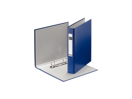 LEITZ Classeur à anneaux standard, A5, bleu, mécanisme à 2
