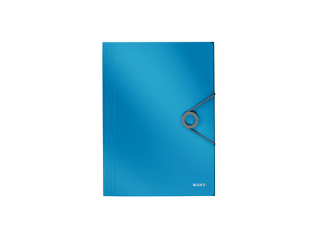 LEITZ Chemise à élastique Solid, A4, PP, bleu clair