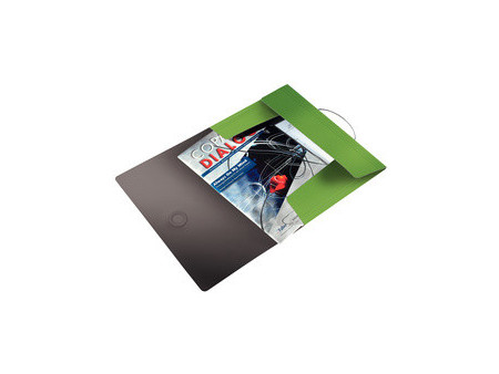 LEITZ Chemise à élastique Solid, A4, PP, vert clair