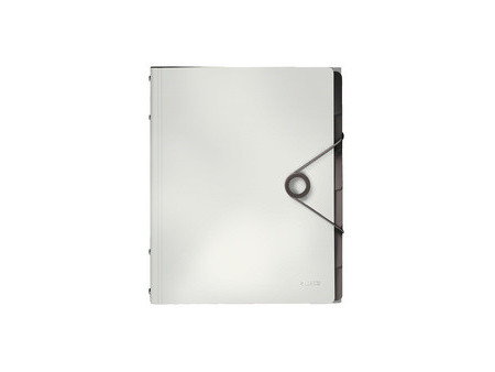 LEITZ Trieur Solid, A4, pp, 6 compartiments, rouge clair