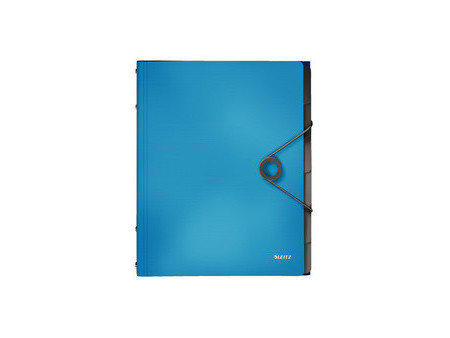 LEITZ Trieur Solid, A4, pp, 6 compartiments, bleu clair