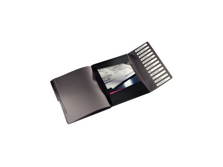 LEITZ Trieur Solid, A4, pp, 12 compartiments, blanc