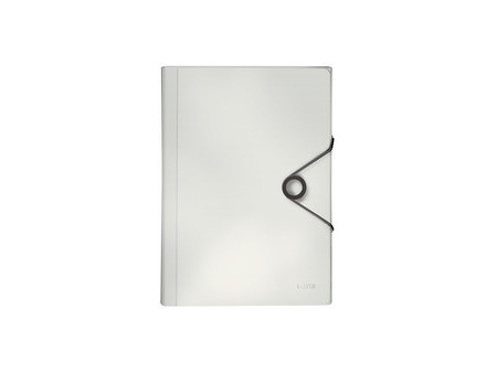 LEITZ Trieur ménager Solid, A4, PP, 6 compartiments, rouge