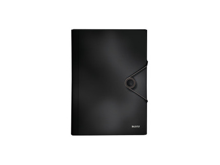 LEITZ Trieur ménager Solid, A4, PP, 6 compartiments, bleu