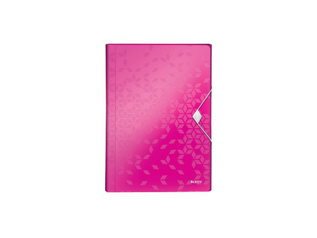LEITZ Trieur ménager WOW, A4, PP, 6 compartiments, violet
