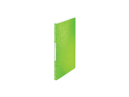 LEITZ Protège-documents WOW, A4, PP, 20 pochettes, blanc