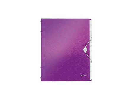 LEITZ Chemise de rangement WOW, A4, PP, violet