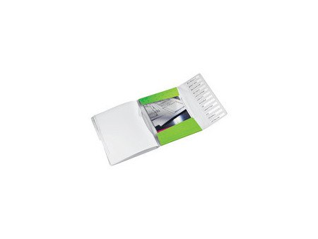 LEITZ Chemise de rangement WOW, A4, PP, jaune métallisé