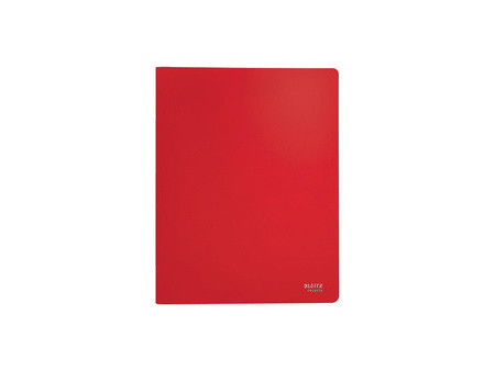 LEITZ Protège-documents Recycle, A4, PP, 20 pochettes, rouge