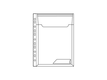 LEITZ pochette perforée / porte-document CombiFile Maxi,