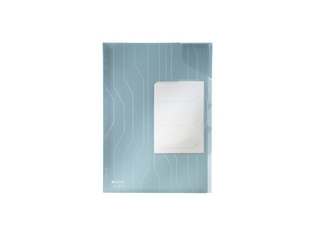 LEITZ chemise trieur CombiFile, A4, PP, bleu, 0,20 mm