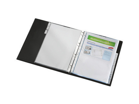 LEITZ Pochettes intercalaires, en blanc, A4, PP,10 touches