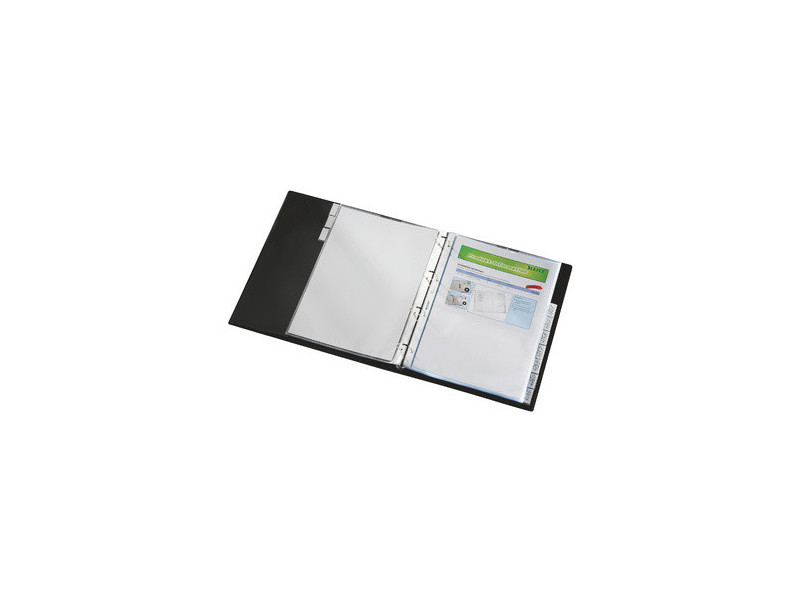 LEITZ Pochettes intercalaires, en blanc, A4, PP,10 touches