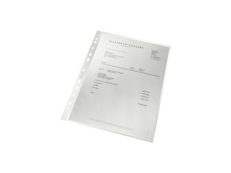 LEITZ Pochette perforée re:cycle, A4, résidu PP, 0,09 mm