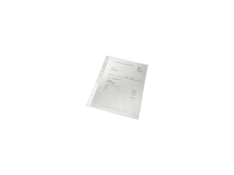 LEITZ Pochette perforée re:cycle, A4, résidu PP, 0,09 mm