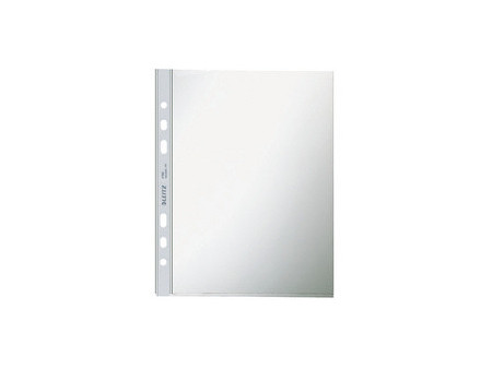 LEITZ Pochette perforée, format A5, PP, grainé, 0,08 mm,