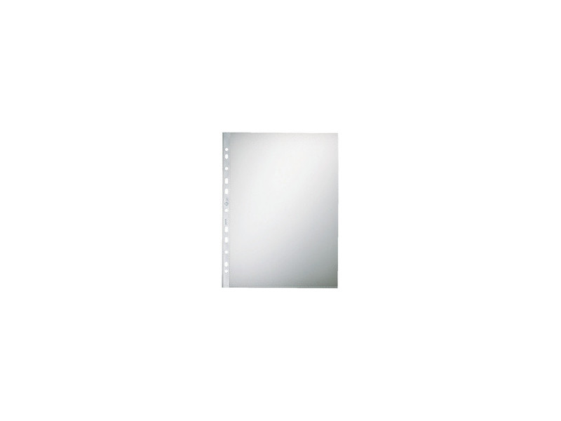 LEITZ pochette perforée, format A4, PP, grainé, 0,07 mm