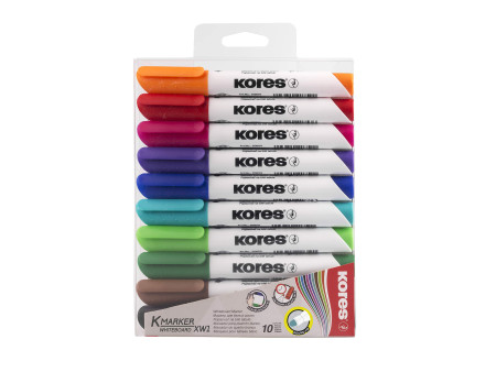 Kores Marqueur pour tableau blanc K MARKER XW1, pointe ogive