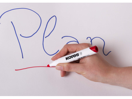 Kores Marqueur pour tableau blanc K MARKER XW1, pointe ogive