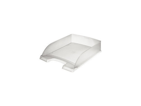 LEITZ Corbeille à courrier Plus standard, A4, givré